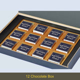 Elegant Personalized Birthday Gift Box (with Wrapped Chocolates)