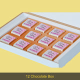 Personalized I am Sorry Chocolate Gift Box (with Wrapped Chocolates)