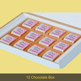 Personalized I am Sorry Chocolate Gift Box (with Wrapped Chocolates)