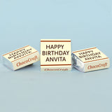 Beautiful Personalized Birthday Gift Box with Photo and Wrapped Chocolates