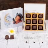 Birth Announcement Gifts - 9 Chocolate Box - Assorted Chocolates (Sample)