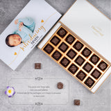 Birth Announcement Gifts - 18 Chocolate Box - Assorted Chocolates (Minimum 10 Boxes)