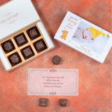 Birth Announcement Gifts - 6 Chocolate Box - Assorted Chocolate (Sample)