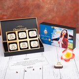 Splash of Colour Personalized Birthday Gift Box (with Printed Chocolates)