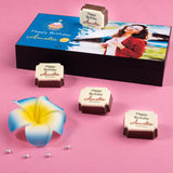 Splash of Colour Personalized Birthday Gift Box (with Printed Chocolates)