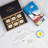 Splash of Colour Personalized Birthday Gift Box (with Printed Chocolates)