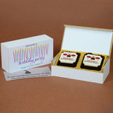 Birthday Return Gifts - 2 Chocolate Box - All Printed Chocolates (Minimum 10 Box)