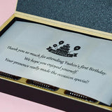 Birthday Return Gifts - 6 Chocolate Box - Single Printed Chocolate (Sample)