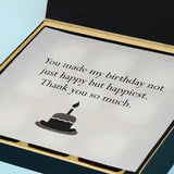 Birthday Return Gifts - 9 Chocolate Box - Alternate Printed Chocolate (Sample)