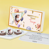 Personalised New Year Gift with Photo Chocolates
