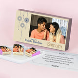 Knot of Trust - Rakhi Gift for Sister with Wrapped Chocolates