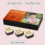 My Special Angel - Gift with Printed Chocolates (Rakhi Pack Optional)