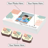 Token of Love - Gift with Printed Chocolates (Rakhi Pack Optional)