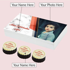 Precious Memories - Gift with Printed Chocolates (Rakhi Pack Optional)