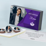 Personalised Diwali Gift with Photo Chocolates