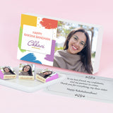 Promise of Love - Rakhi Gift for Sister with Wrapped Chocolates