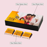 Knot of Love - Gift with Wrapped Chocolates (Rakhi Pack Optional)