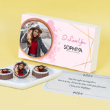 Photo Chocolate Personalised I Love You Gift (with Printed Chocolates)