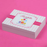 1st Birthday Invitations - 4 Chocolate Box - Assorted Chocolates (Minimum 10 Boxes)