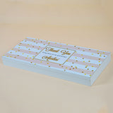 Birthday Return Gifts - 18 Chocolate Box - Alternate Printed Chocolates (Sample)