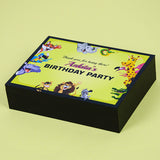 Birthday Return Gifts - 4 Chocolate Box - All Printed Chocolate (Sample)