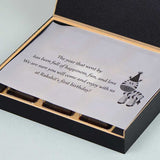 1st Birthday Invitations - 9 Chocolate Box - Single Printed Chocolates (Sample)