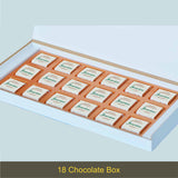 Water Color Design Personalised Chocolate Gift Box for Birthday (with Wrapped Chocolates)