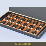 Black and Gold Design Anniversary Gift Box Personalized with Photo (with Wrapped Chocolates)