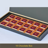Vintage Design Chocolate Gift Box for Birthday (with Wrapped Chocolates)