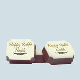 Unique Rakhi Gift for Brother with Printed Chocolates (Rakhi Pack Optional)