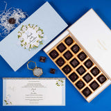 Wedding Invitations - 18 Chocolate Box - Assorted Chocolates (Sample)