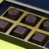 1st Birthday Invitations - 6 Chocolate Box - Assorted Chocolates (Minimum 10 Boxes)