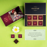 Vintage Design Chocolate Gift Box for Birthday (with Wrapped Chocolates)