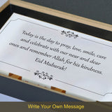 Festive Personalised Gift for Eid (with Wrapped Chocolates)