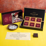 Vintage Design Chocolate Gift Box for Birthday (with Wrapped Chocolates)