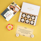 Unique Wedding Proposal Chocolate Gift Personalized with Photo (with Printed Chocolates)