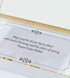 Happy Easter Gift Box with Personalised Wrapped Chocolates