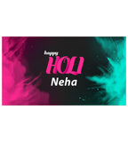 Colourful Holi Gift Box with Personalised Wrapped Chocolates