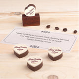 Vintage Design Chocolate Gift Box for Birthday (with Printed Chocolates)