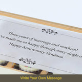 Personalized Anniversary Gift Box & Chocolates (with Printed Chocolates)