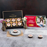 Birthday Gift Chocolate Box - Personalized with Photo (with Printed Chocolates)