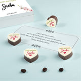 Floral Birthday Wishes - Personalised Chocolate Box(with Printed Chocolates)