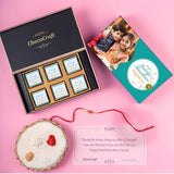Remembering Childhood - Gift with Wrapped Chocolates (Rakhi Pack Optional)