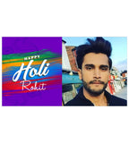 Beautiful Holi Gift Box with Personalised Wrapped Chocolates