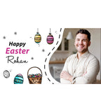 Chocolate Gift for Easter Personalised with Photo