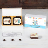 Birthday Return Gifts - 2 Chocolate Box - All Printed Chocolates (Sample)