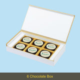 Water Color Design Personalised Chocolate Gift Box for Birthday (with Printed Chocolates)
