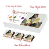 Unique Easter Gift with Personalised Wrapped Chocolates