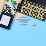 Anniversary Return Gifts - 18 Chocolate Box - All Printed Chocolates (Minimum 10 Boxes)