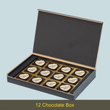 Vintage Design Chocolate Gift Box for Birthday (with Printed Chocolates)